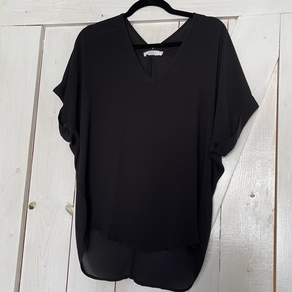 Francesca’s Flowy Top // Black